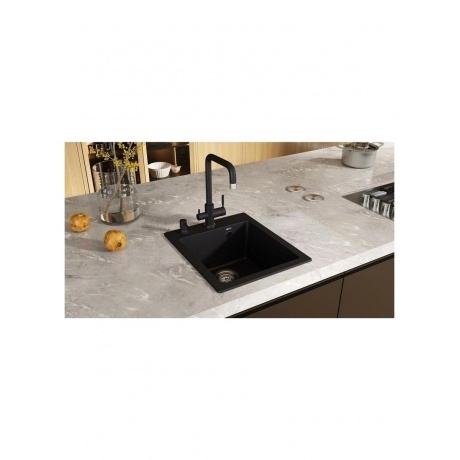 Мойка Ulgran Classic ультра-черный (U-404-344) - фото 2