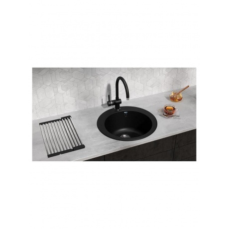 Мойка Ulgran Classic ультра-черный (U-405-344) - фото 10