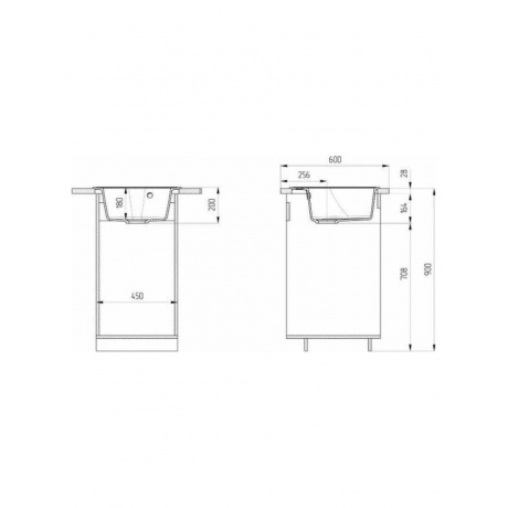 Мойка Ulgran Classic черный (U-101-308) - фото 10