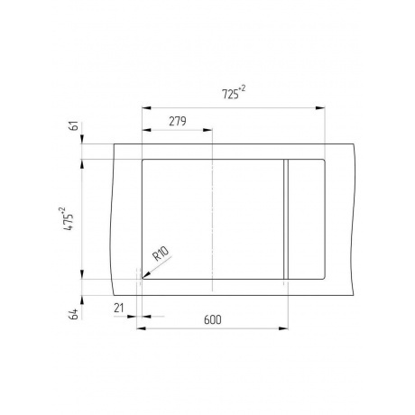 Мойка Ulgran Classic черный (U-400-308) - фото 4