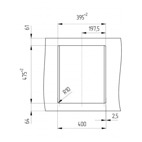 Мойка Ulgran Classic черный (U-404-308) - фото 5