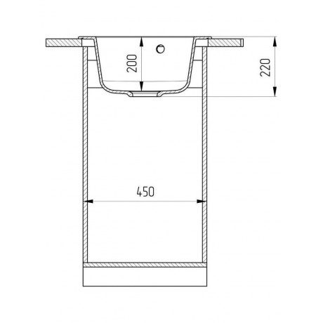 Мойка Ulgran Classic черный (U-405-308) - фото 6