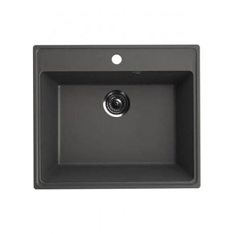 Мойка ULGRAN Quartz асфальт (Forte 580-09) - фото 1