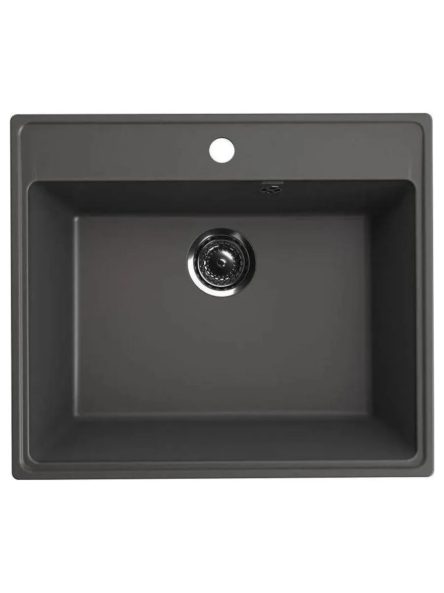 Мойка ULGRAN Quartz асфальт (Forte 580-09) - фото 1