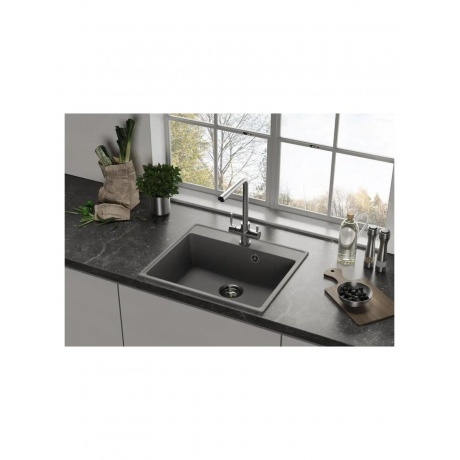 Мойка ULGRAN Quartz бетон (Forte 580-05) - фото 11