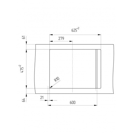 Мойка ULGRAN Quartz бетон (Prima 650-05) - фото 4