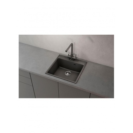 Мойка ULGRAN Quartz уголь (Forte 505-07) - фото 12