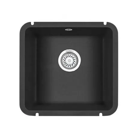 Кухонная мойка GRANULA (3801, ЧЁРНЫЙ)