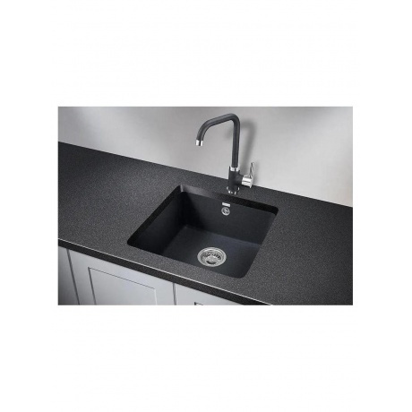 Кухонная мойка GRANULA (3801, ШВАРЦ) - фото 2