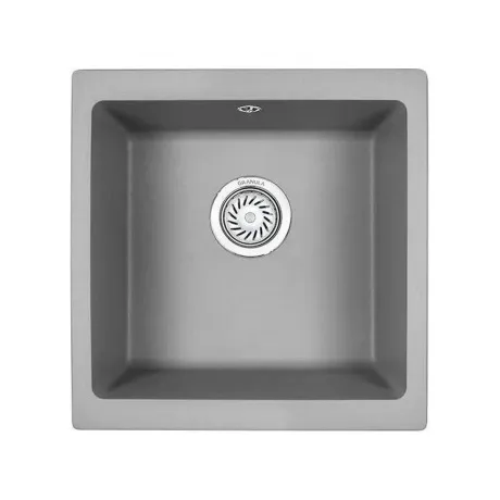 Кухонная мойка GRANULA (4451, АЛЮМИНИУМ)