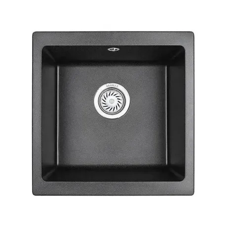 Кухонная мойка GRANULA (4451, ЧЁРНЫЙ)
