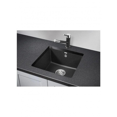 Кухонная мойка GRANULA (4451, ЧЁРНЫЙ) - фото 2