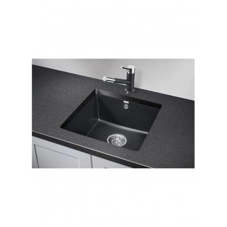 Кухонная мойка GRANULA (4451, ШВАРЦ) - фото 2