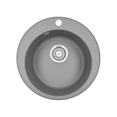 Кухонная мойка GRANULA (4801, АЛЮМИНИУМ)