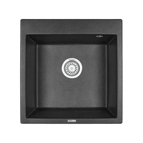 Кухонная мойка GRANULA (5102, ЧЁРНЫЙ)