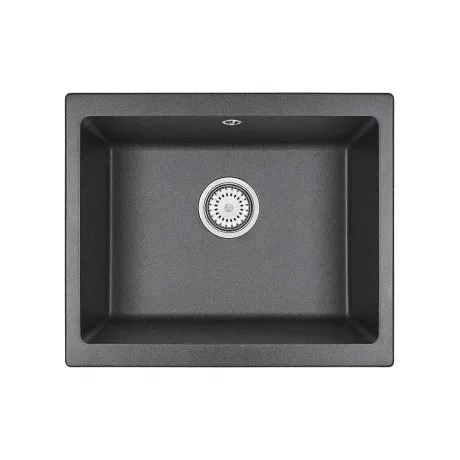 Кухонная мойка GRANULA (5551, ГРАФИТ)