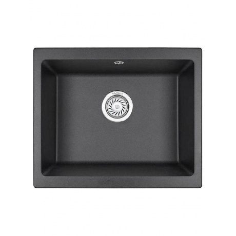 Кухонная мойка GRANULA (5551, ЧЁРНЫЙ) - фото 1