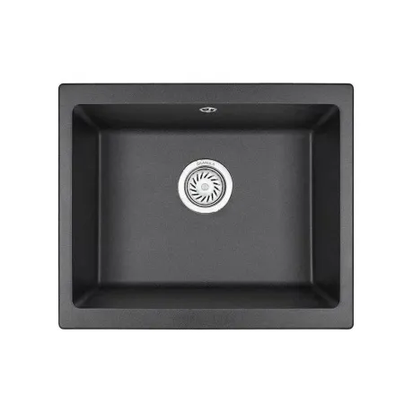 Кухонная мойка GRANULA (5551, ЧЁРНЫЙ)