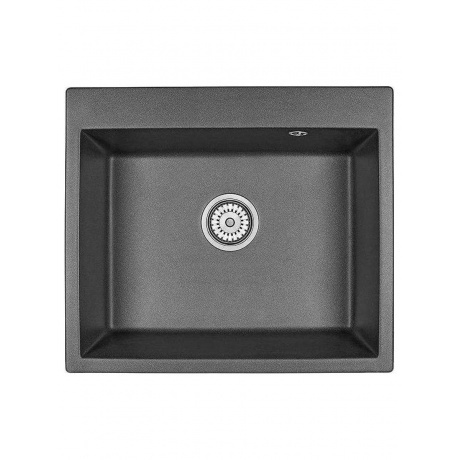 Кухонная мойка GRANULA (6001, ЧЁРНЫЙ) - фото 1