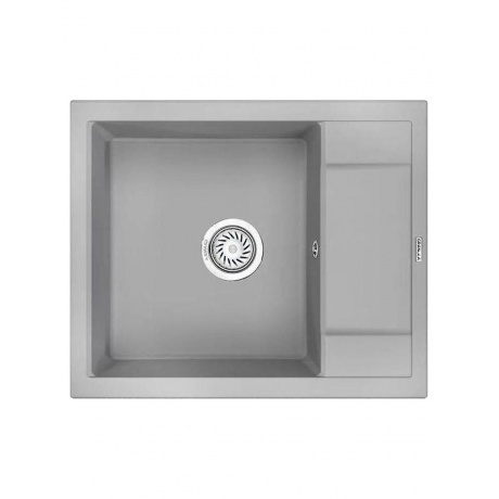 Кухонная мойка GRANULA (6002, АЛЮМИНИУМ) - фото 1