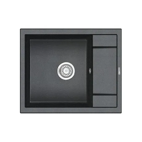 Кухонная мойка GRANULA (6002, ШВАРЦ)