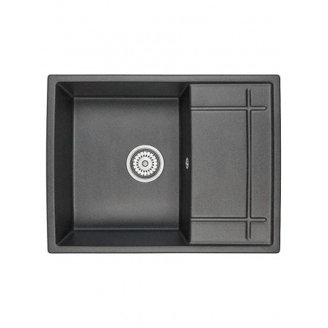 

Кухонная мойка GRANULA (6501, ЧЁРНЫЙ)