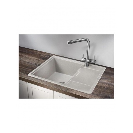 Кухонная мойка GRANULA (6503, БАЗАЛЬТ) - фото 2