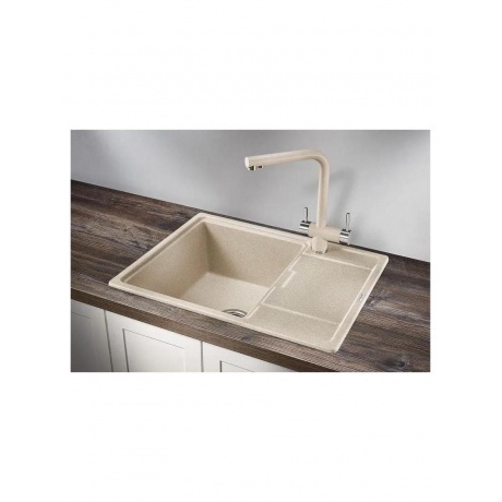 Кухонная мойка GRANULA (6503, ПИРИТ) - фото 2