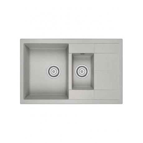 Кухонная мойка GRANULA (7802, БАЗАЛЬТ)