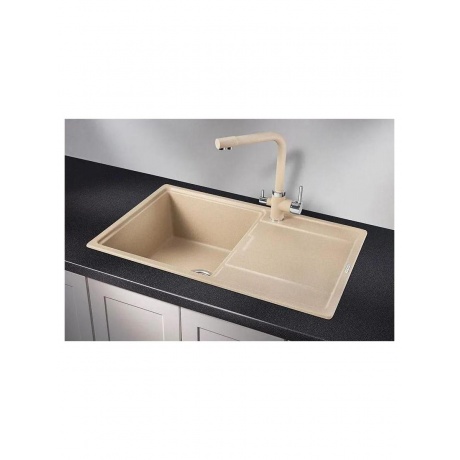 Кухонная мойка GRANULA (7804, ПЕСОК) - фото 2