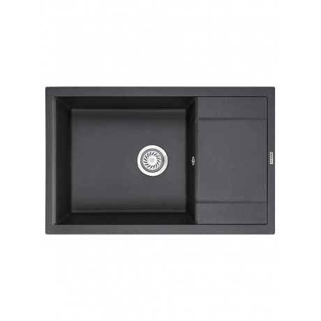 Кухонная мойка GRANULA (7805, ЧЁРНЫЙ) - фото 1