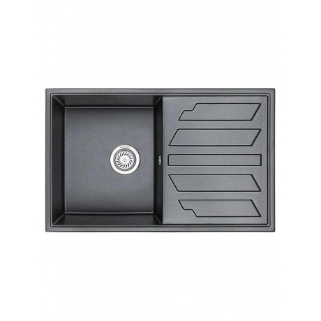 Кухонная мойка GRANULA (8002, ШВАРЦ)