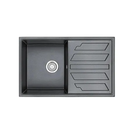 Кухонная мойка GRANULA (8002, ШВАРЦ)