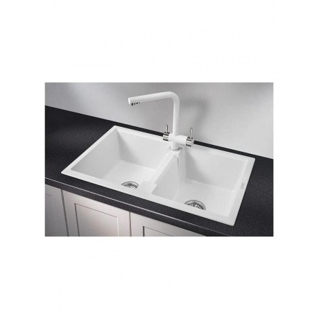 Кухонная мойка GRANULA (8101, АРКТИК ) - фото 2