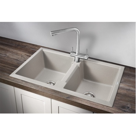 Кухонная мойка GRANULA (8101, БАЗАЛЬТ ) - фото 4