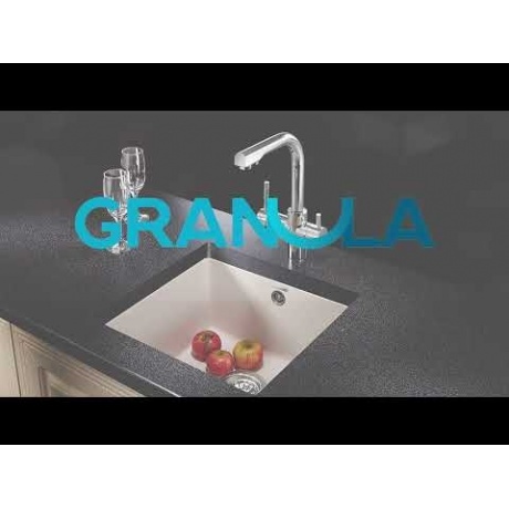 Кухонная мойка GRANULA (8101, БАЗАЛЬТ ) - фото 5