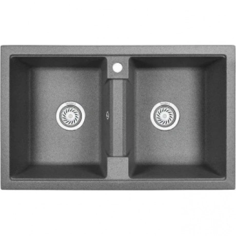 Кухонная мойка GRANULA (8101, ГРАФИТ )