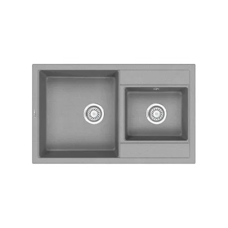 Кухонная мойка GRANULA (8201, БАЗАЛЬТ)