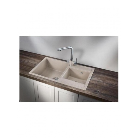 Кухонная мойка GRANULA (8201, ПИРИТ) - фото 2