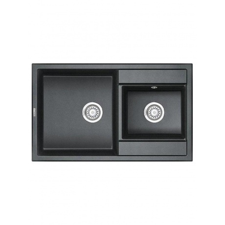 Кухонная мойка GRANULA (8201, ШВАРЦ)