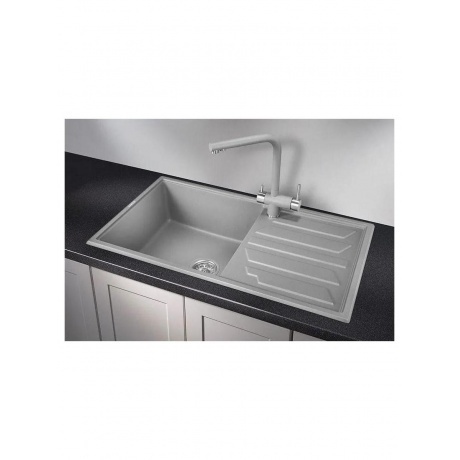 Кухонная мойка GRANULA (8601, АЛЮМИНИУМ ) - фото 2