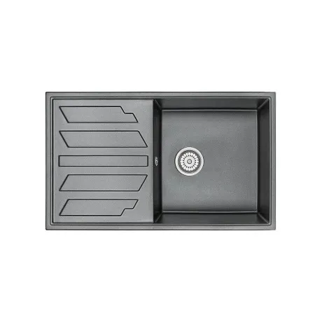 Кухонная мойка GRANULA (8601, ШВАРЦ)