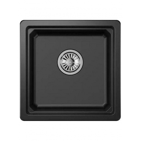 Кухонная мойка GRANULA Kitchen Space (4501U, ШВАРЦ)