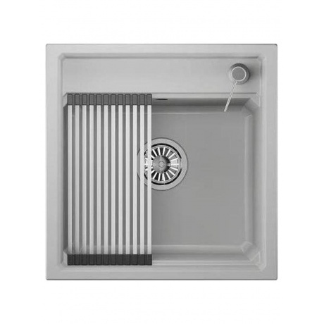 Кухонная мойка GRANULA Kitchen Space (5002, АРКТИК) - фото 2