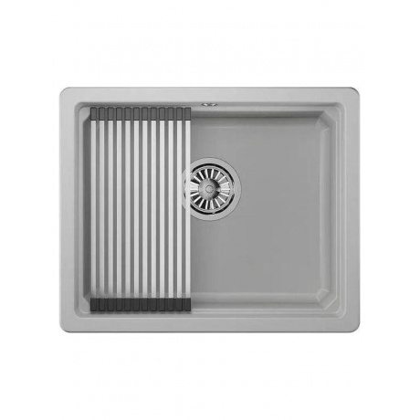 Кухонная мойка GRANULA Kitchen Space (5501U, АРКТИК) - фото 2