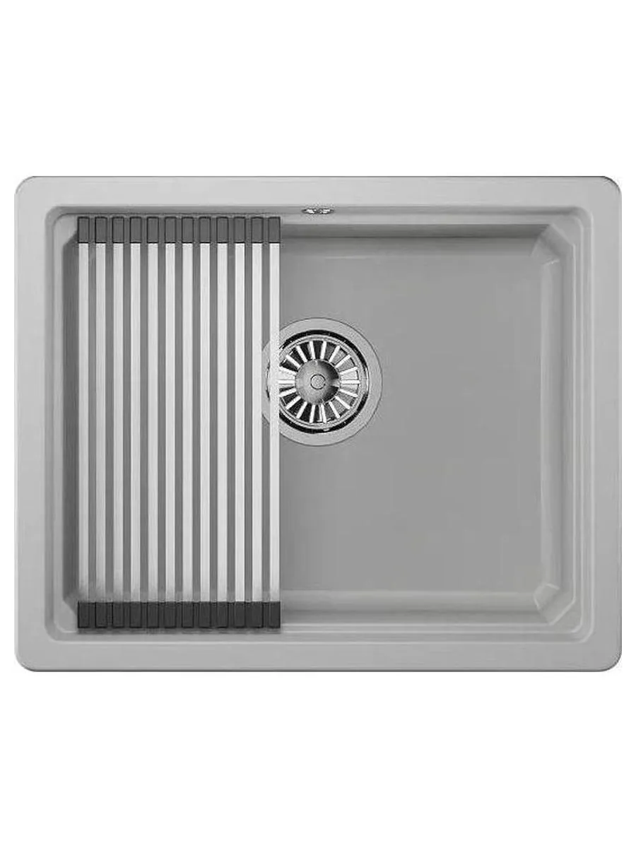 Кухонная мойка GRANULA Kitchen Space (5501U, АРКТИК) - фото 2