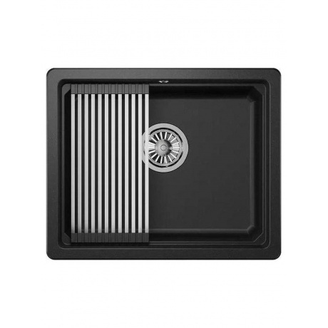 Кухонная мойка GRANULA Kitchen Space (5501U, ЧЁРНЫЙ) - фото 2