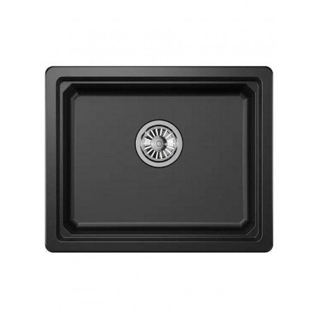 Кухонная мойка GRANULA Kitchen Space (5501U, ШВАРЦ) - фото 1
