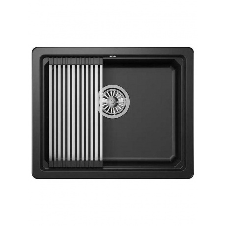 Кухонная мойка GRANULA Kitchen Space (5501U, ШВАРЦ) - фото 2