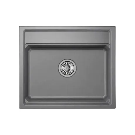 Кухонная мойка GRANULA Kitchen Space (6003, АЛЮМИНИУМ)